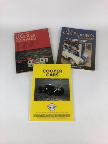 BOOKS: Three books, How To Make Your Car Handle and Car Builders Handbook and Cooper
