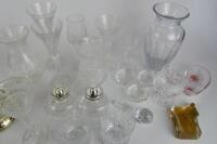GLASSWARE: A large collection of various glassware - 3
