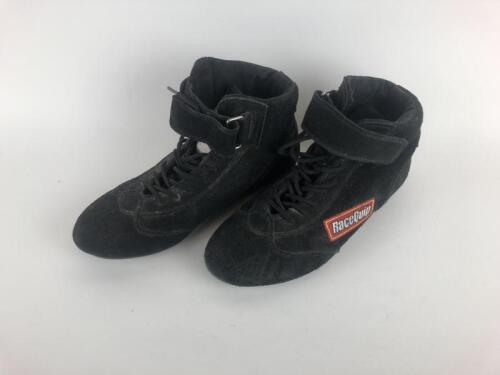 RACING: One pair of Racequip racing shoes, red, US size 9