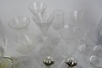 GLASSWARE: A large collection of various glassware - 5