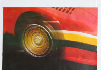 PORSCHE POSTER: A large 1979 dated Porsche poster celebrating the 1979 marque world championship, 76cm high, 1.01m wide - 2