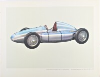 PORSCHE: A large folio, "PORSCHE KONSTRUKTION" circa 1970, containing 29 colour plates on heavy weight art stock - 5