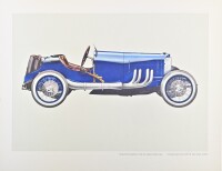 PORSCHE: A large folio, "PORSCHE KONSTRUKTION" circa 1970, containing 29 colour plates on heavy weight art stock - 17
