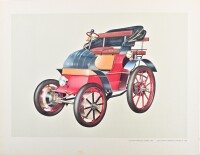 PORSCHE: A large folio, "PORSCHE KONSTRUKTION" circa 1970, containing 29 colour plates on heavy weight art stock - 25
