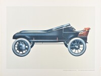 PORSCHE: A large folio, "PORSCHE KONSTRUKTION" circa 1970, containing 29 colour plates on heavy weight art stock - 26