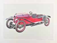 PORSCHE: A large folio, "PORSCHE KONSTRUKTION" circa 1970, containing 29 colour plates on heavy weight art stock - 30