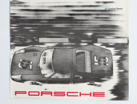CARRERA GTS/904: A 1964 dated Porsche poster celebrating the Porsche Carrera GTS/904 victory at the 1964 Targa Florio, 98cm high, 59.5cm wide - 3