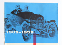 PORSCHE POSTER: A 1959 dated Porsche poster '1909-1959', 84.5cm high, 59cm wide - 2