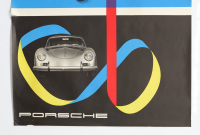 PORSCHE POSTER: A 1959 dated Porsche poster '1909-1959', 84.5cm high, 59cm wide - 3