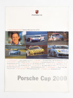 911 GT3 R: A large laminated 2000 dated Porsche poster celebrating the 2000 Porsche Cup victory for the 911 GT3 R as driven by Michael Fitzgerald, 1.03m high, 77cm wide