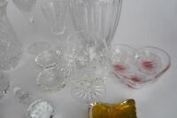 GLASSWARE: A large collection of various glassware - 8