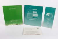 PORSCHE 924: Two Porsche 924 sales brochures from the 1980s