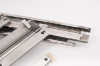 SUNROOF RAILS: A group of assorted circa 1968-78 sunroof rails & trim pieces & air deflector pieces - 2