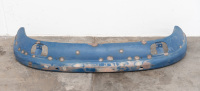 FRONT BUMPER: A circa 1966-73 Porsche 911 steel front bumper