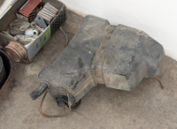 AIR FILTER: A K & N air filter (incomplete) to suit Porsche 911 carburettor model, also includes a windscreen washer bottle to 1974 Porsche 911 - 3