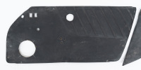 DOOR TRIM: A circa 1974 Porsche 911 interior right side door trim, also includes inner rear quarter trim - 2