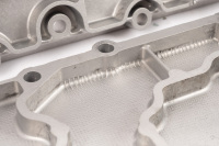 ROCKER COVERS: A pair of Porsche 911 alloy lower rocker covers turbo type - 3