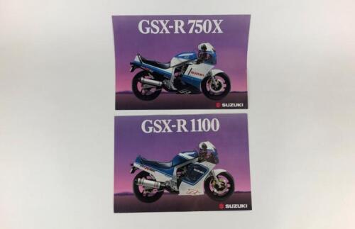 SUZUKI: Two originalSuzuki GSXR 1100 & 750 First range 1100/19750 F191100 & 750 First Model and 750s