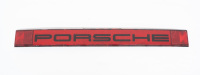 REAR REFLECTOR: A rear reflector to suit 1974-78 Porsche 911, numerous crack & chips, fasteners broken