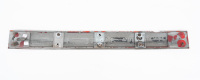 REAR REFLECTOR: A rear reflector to suit 1974-78 Porsche 911, numerous crack & chips, fasteners broken - 2