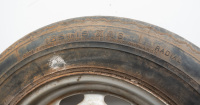 WHEELS: Three steel wheels 4.5IN x 15IN to suit 1958-63 Porsche 356 - 2