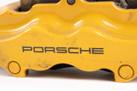 CALIPERS: Two Porsche Brembo rear brake calipers complete with pads to suit ceramic discs - 2