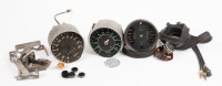 GAUGE PARTS: A box of assorted gauge parts to suit mostly early Porsche 911 & 912