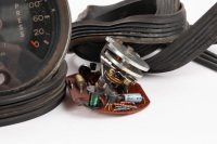 GAUGE PARTS: A box of assorted gauge parts to suit mostly early Porsche 911 & 912 - 4