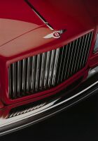 BENTLEY: Bentley factory produced poster of the grille of likely Bentley Mulsanne, 84cm high x 59.5cm wide
