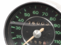 SPEEDOMETER: A VDO 120 MPH speedometer thought to suit a mid to late 1960s Porsche 911 T or 912 - 2
