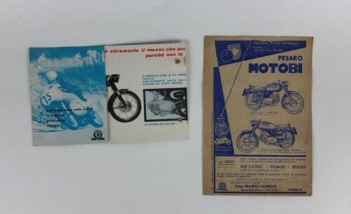 MOTO BI: Two original Moto Bi 125/200/250 and 250 Sprite colour sales brochures