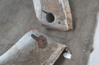 WHEEL FLARES: A pair of fibreglass Porsche rear wheels flares - 3