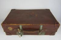 SUITCASE: An English &lsquo;Revelation&rsquo; leather suitcase
