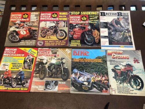 MAGAZINE: Five issues Motor Cycle Mechanics Magazine, One issue British Bike Mechanics Magazine, One issue Australian Bike Magazine, One Issue Motor Cycling Magazine