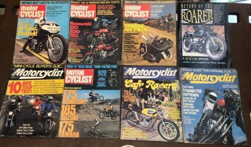 MAGAZINE: Seven issues Motorcyclist Magazine, One issue Return of the ROARER Magazine