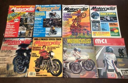 MAGAZINE: Six issues Motorcyclist Magazine, Two issues Motorcyclist Illustrated Magazine