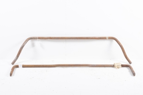 SWAY BARS: Two front & rear sway bars thought to suit circa 1974-1983 Porsche 911