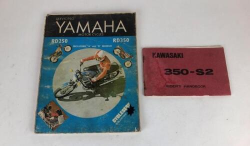 MANUALS: A workshop and owners manual, Yamaha RD 250/350 (Cycleserv) and Kawasaki 350 S2