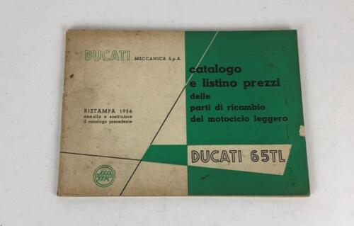 DUCATI: One original Ducati 65TL 1956 Parts List