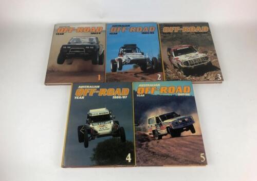 BOOKS: Five copies of OffRoad Australian Year Books 1983/84, 84/85, 85/86, 86/87, 87/88