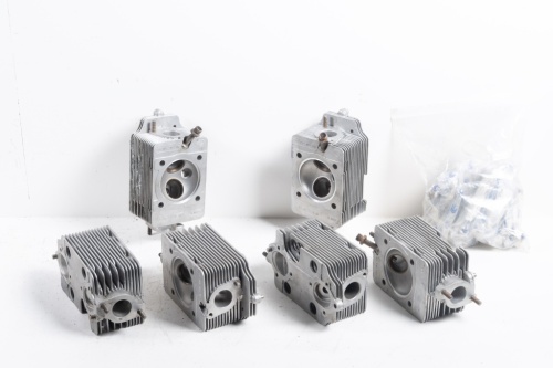 CYLINDER HEADS: Six Porsche 911 cylinder heads to suit 2.0L 1969-69