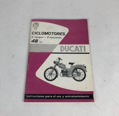 DUCATI: One original Ducati 48 Series. 1967 Maintenance Manual
