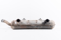 REAR MUFFLER: A modified two in three out rear muffler possibly to suit 911 G Series (1974-89) - 7