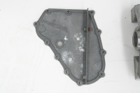 ENGINE PARTS: A group of assorted Porsche 911 circa 1969 engine parts, includes rocker covers, cam boxes and cam chain covers - 9