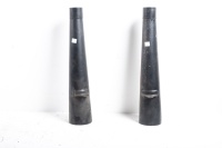 EXHAUST MEGAPHONES: A pair of exhaust megaphones to suit 1966 Porsche 906