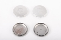 WHEELS CAPS: A set of four centre wheel caps to suit late 1970s Fuchs wheels - 3