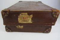 SUITCASE: An English &lsquo;Revelation&rsquo; leather suitcase - 7