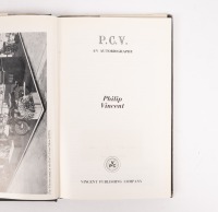 A hardcover edition of 'The Autobiography of Philip Vincent', 167 pages - 2