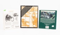 Three books detailing Vincent includes, 'Vincent Twins - Super Profile' by P. Bickerstaff, 'Illustrated Vincent Motorcycle Buyers Guide' by Zachary Miller and one other - 2