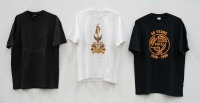 Three T-shirts, including 1991 California International Rally (Size XL), 50 Years Vincent HRD Owners Club (Size XL) and a Vincent HRD T-shirt in (Size Medium)